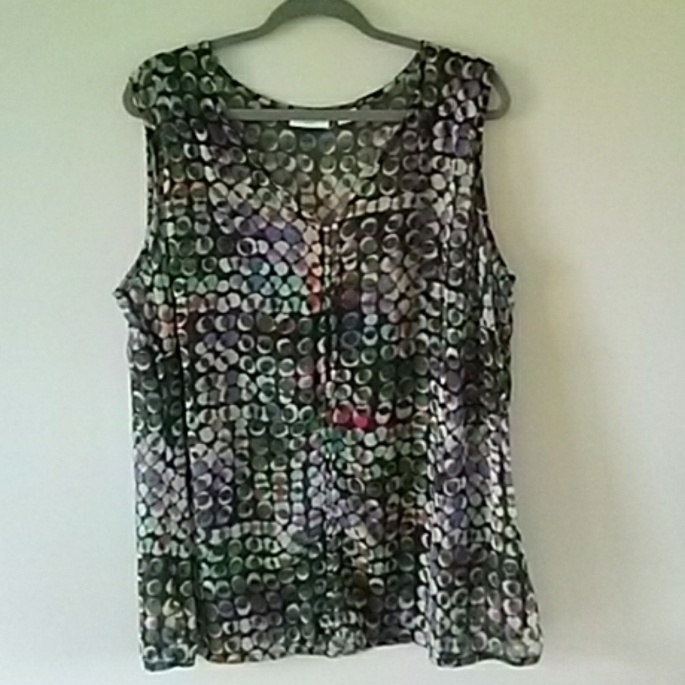 Liz Claiborne Multi color sheer